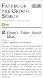 Mobile Screenshot of fatherofthe-groomspeech.net